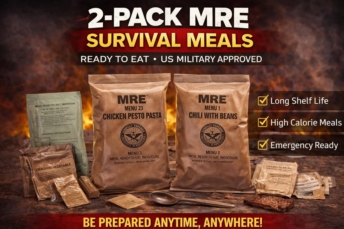 Ready-to-Eat Emergency Meals 2-Pack W973997