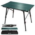 Portable Aluminum Camping Table with Adjustable Legs E848608