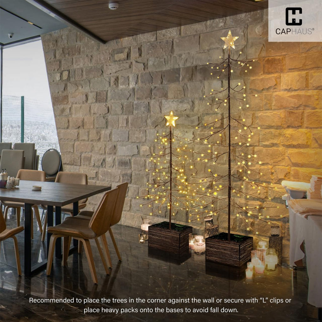8 Ft Pre-Lit Twinkling Christmas Tree with Lights R827386