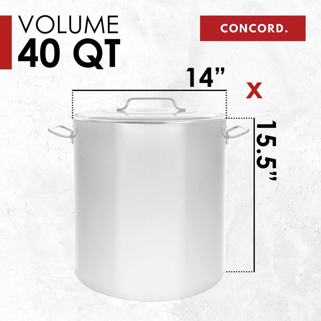 40-Quart Stainless Steel Stock Pot R576723