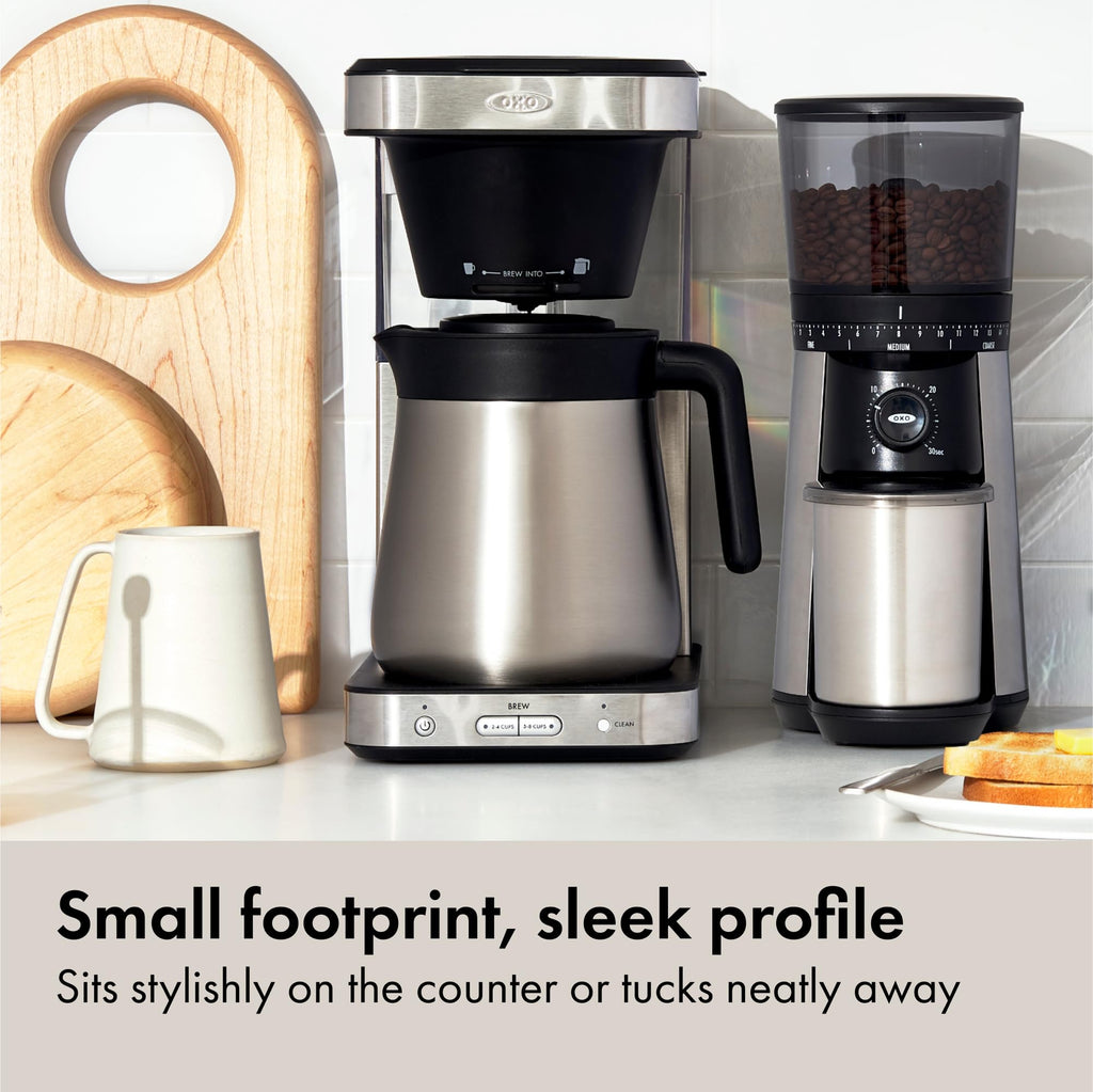 8-Cup Stainless Steel Thermal Carafe Coffee Maker B691582
