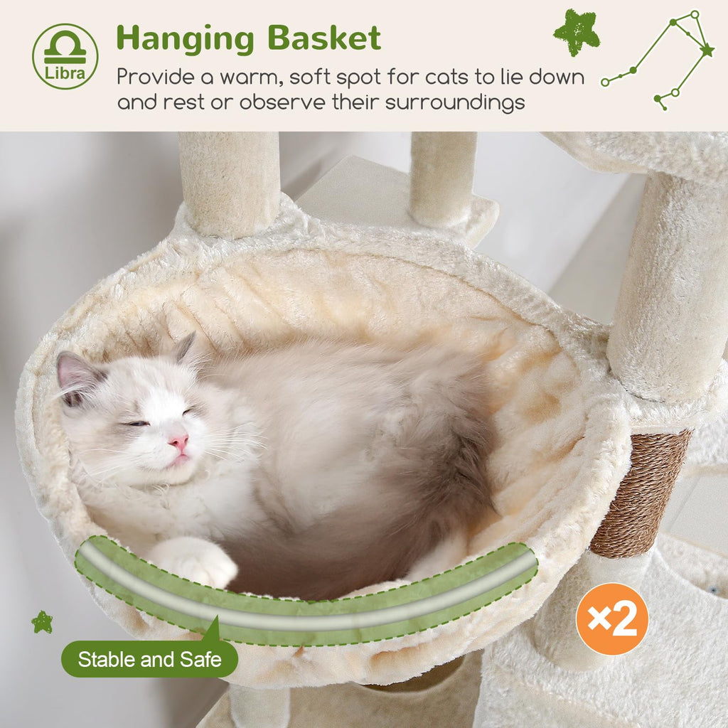 Beige Heavy Duty Cat Tree T463565