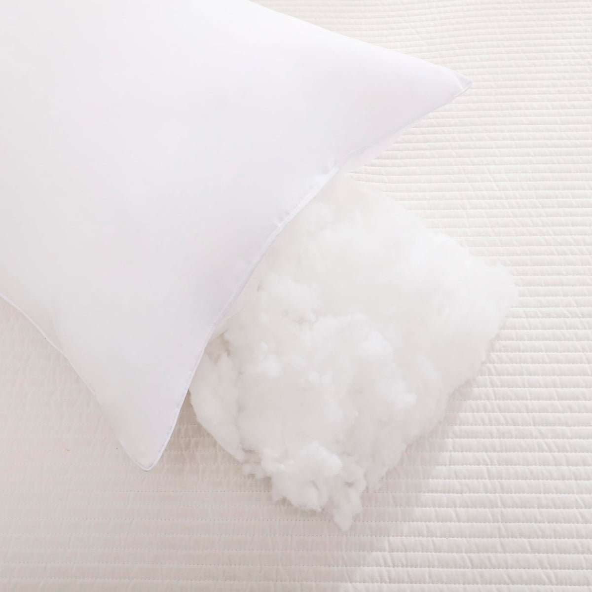 Gold Down Alternative Bed Pillow Set of 2 King Size P731