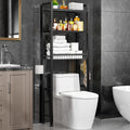 3-Tier Over The Toilet Storage Rack with Drain Basket P9310