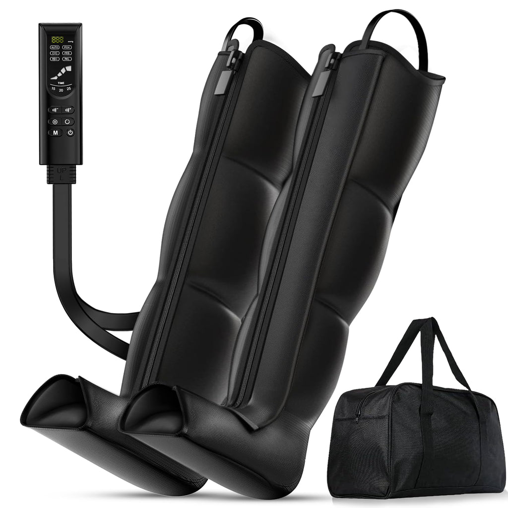 Black Medium Leg Compression Boots A364397