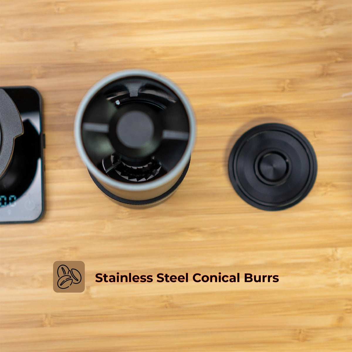 Portable Electric Burr Coffee Grinder N632