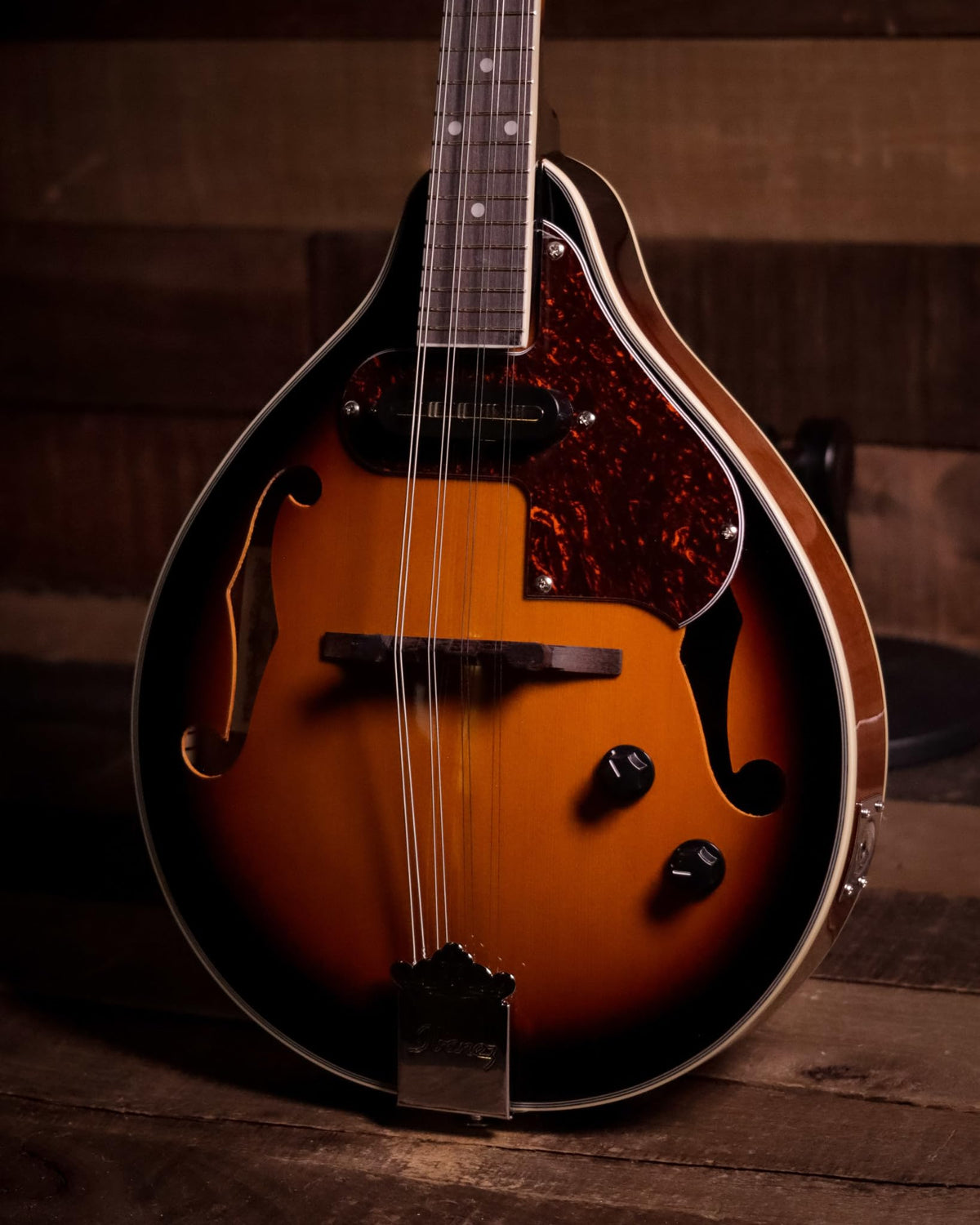 Brown Sunburst Acoustic-Electric Mandolin W4685