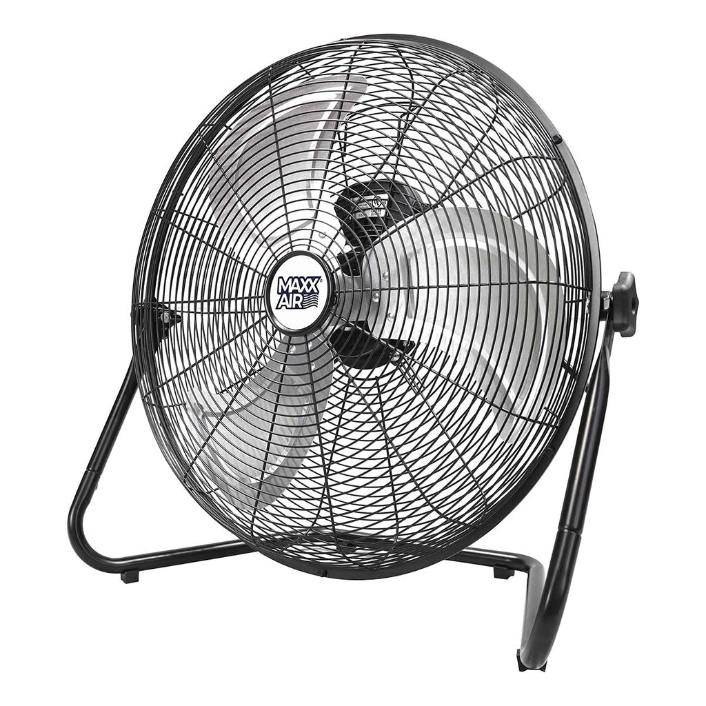 20 Inch 3-Speed High Velocity Metal Floor Fan D28696