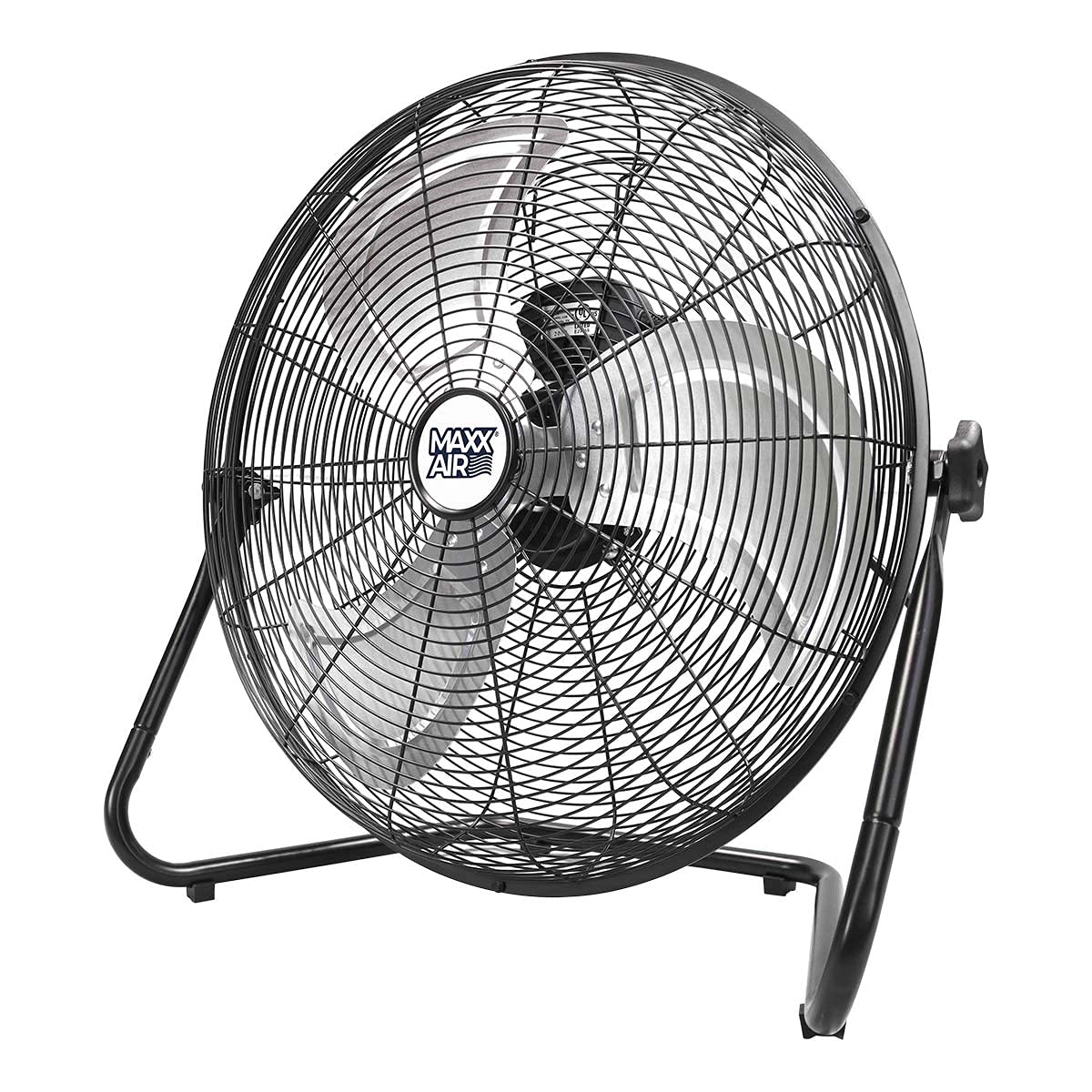 20 Inch 3-Speed High Velocity Metal Floor Fan D28696