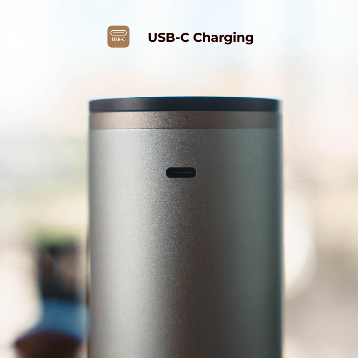 Portable Electric Burr Coffee Grinder N632