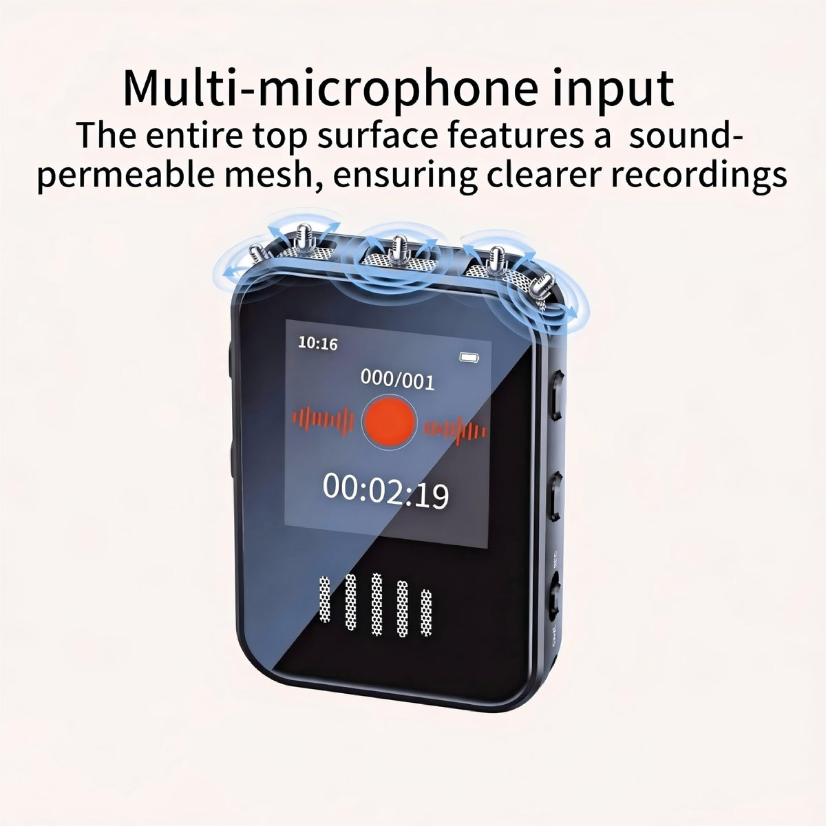 Voice-Activated Recorder with Playback B357195