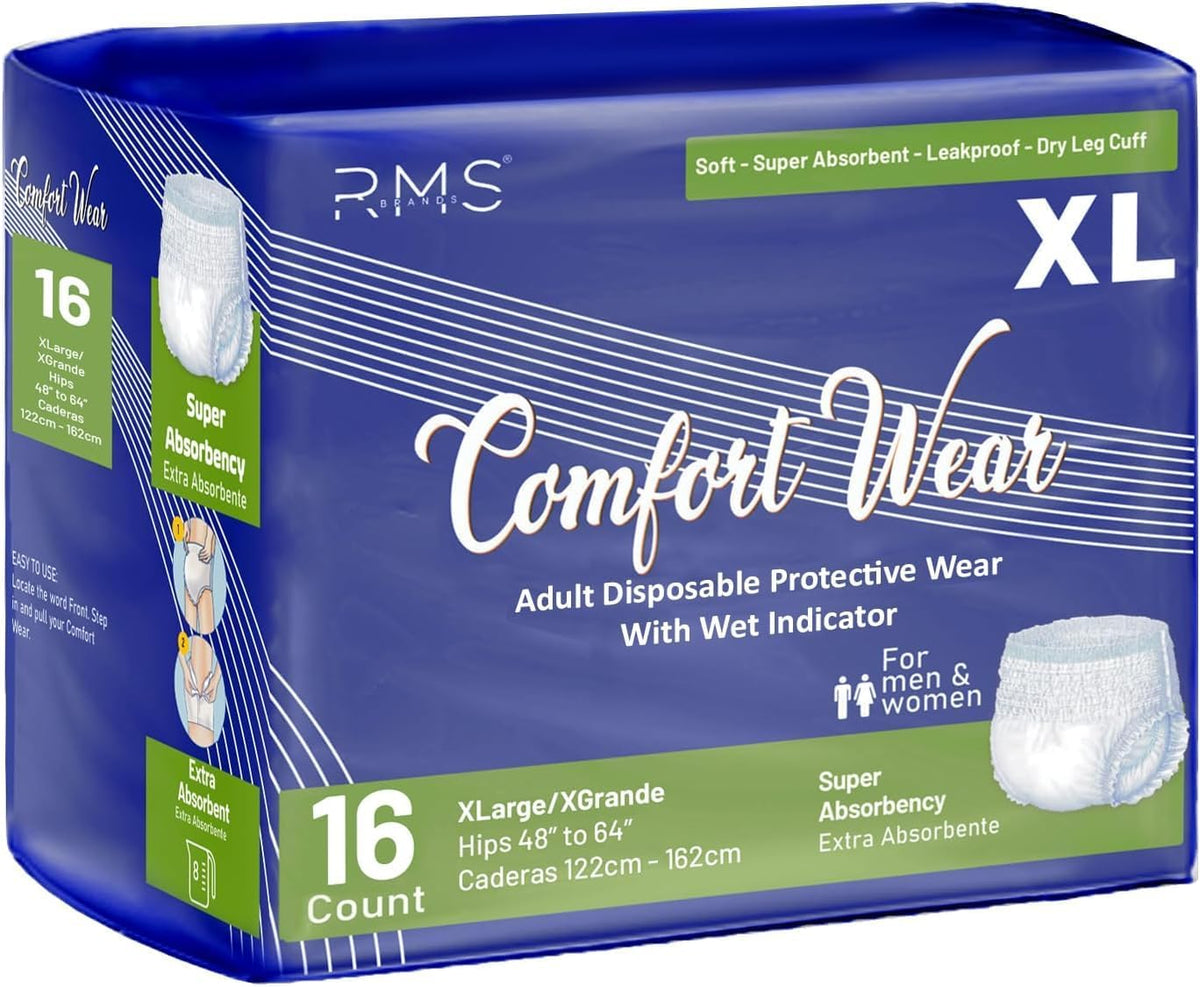X-Large Disposable Incontinence Pull-Ups 16 Count A31003
