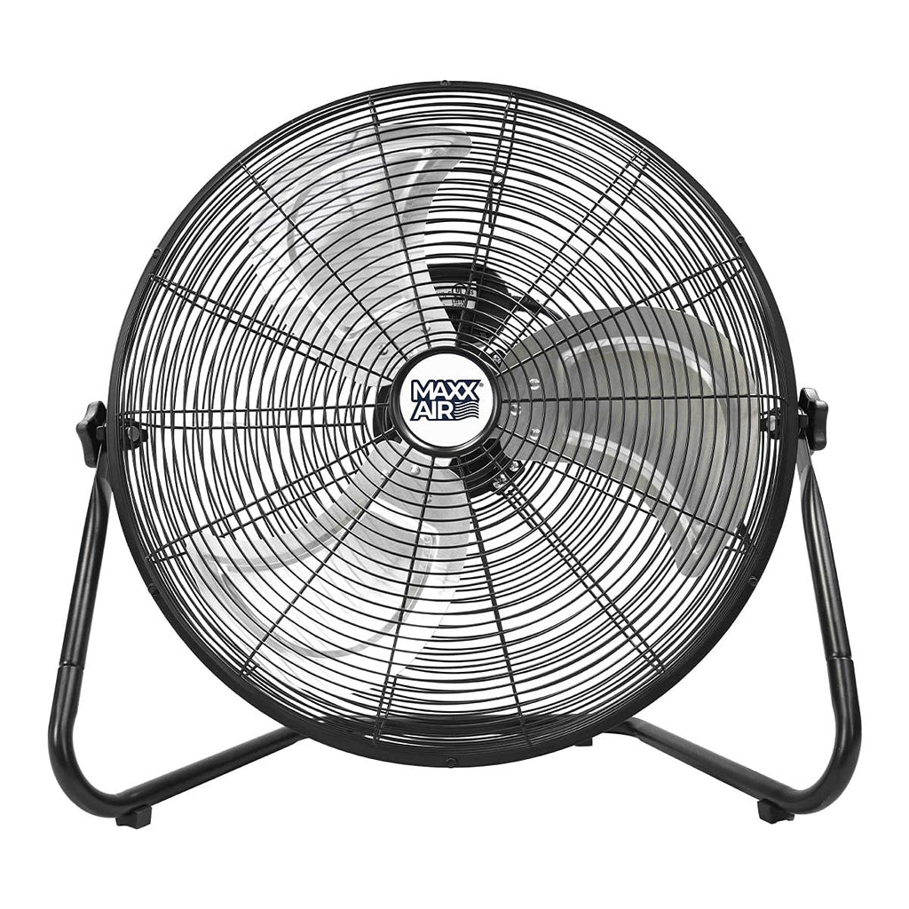20 Inch 3-Speed High Velocity Metal Floor Fan D28696