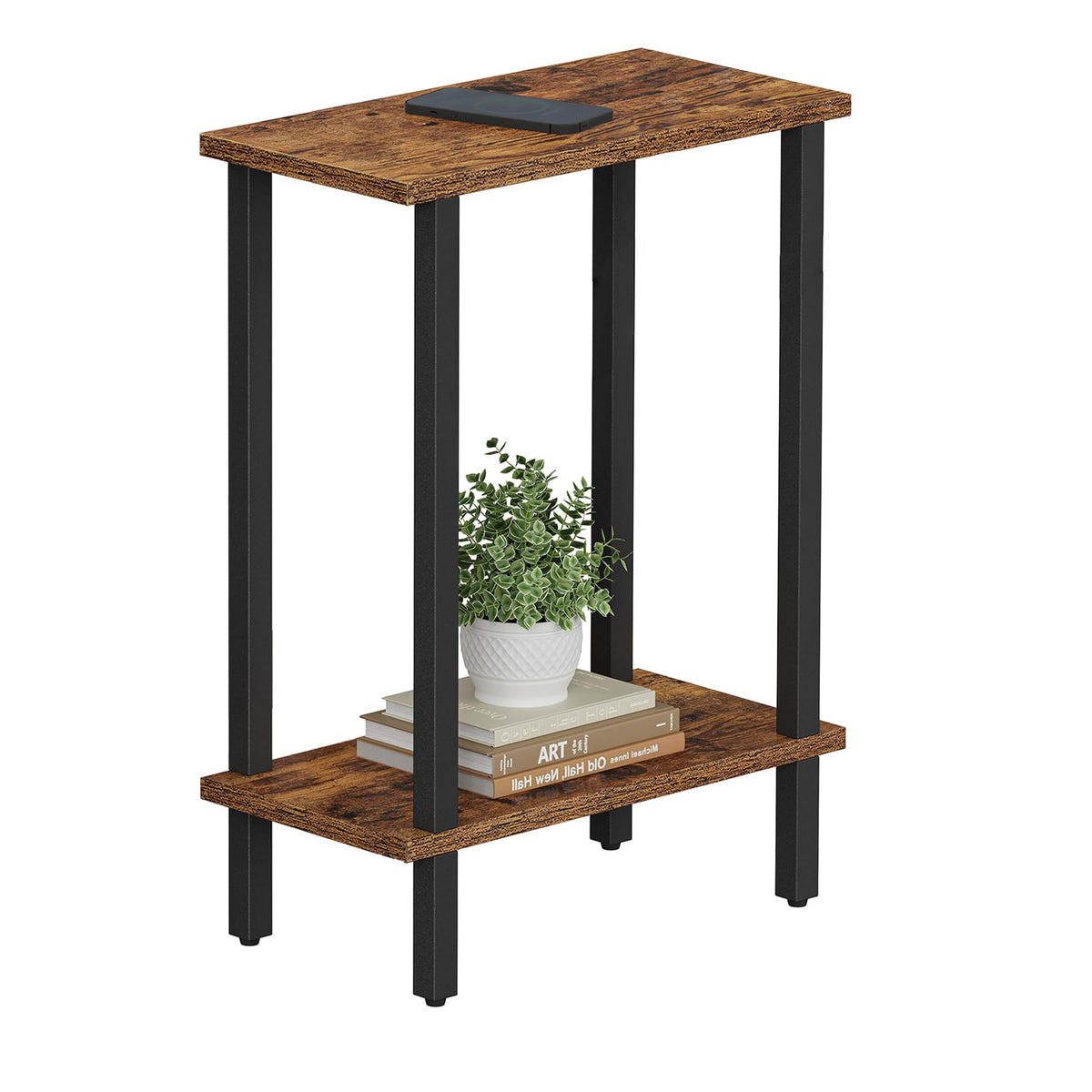 Narrow 2-Tier Side Table W829087