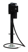 Electric A-Frame Tongue Jack with LED Work Light and Ground Wiring, 3,650 lbs. Capacity, Black T569523