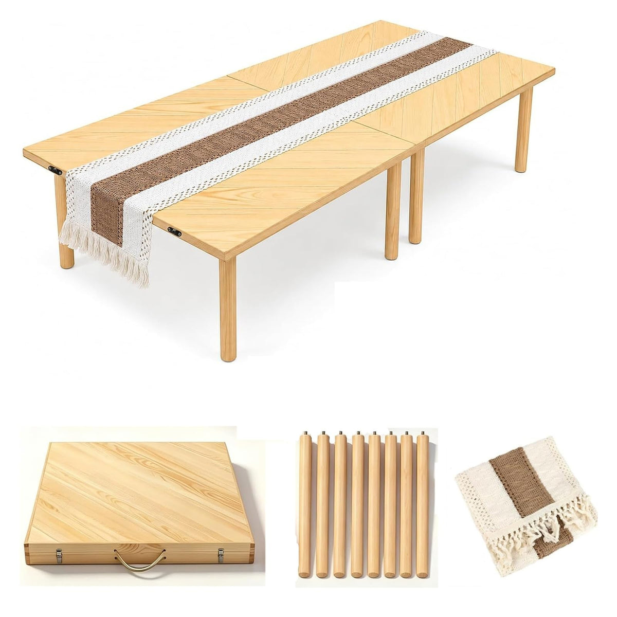 Folding Wooden Picnic Table N233