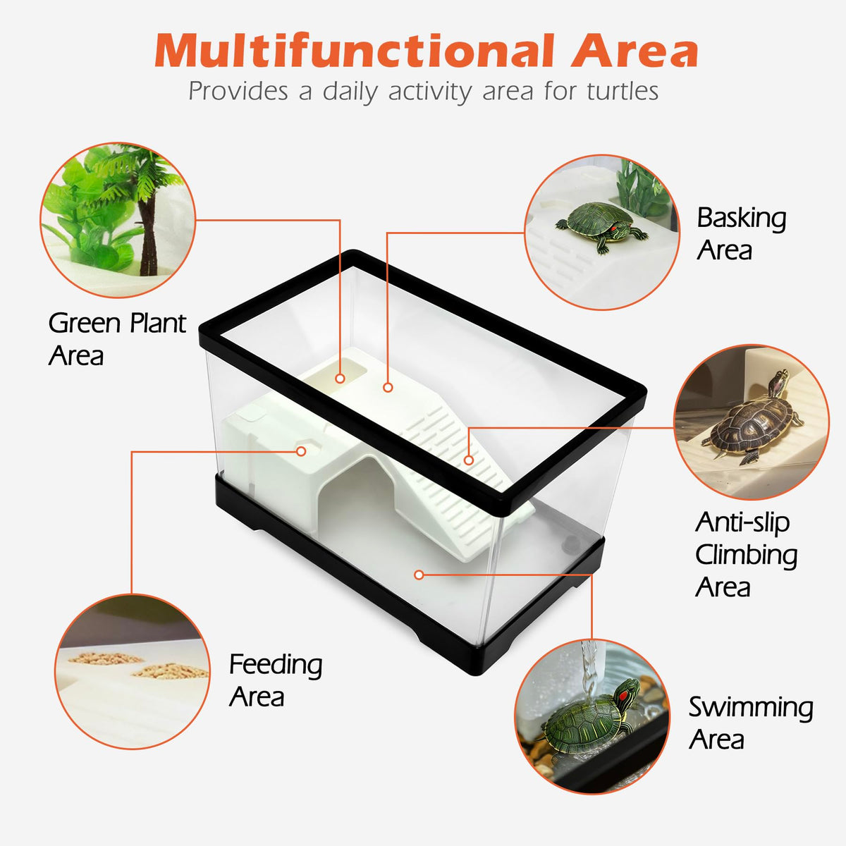 4.6 Gal Baby Turtle Tank Starter Kit R53845