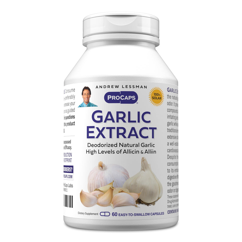 Odorless Aged Garlic Extract, 60 Capsules O627