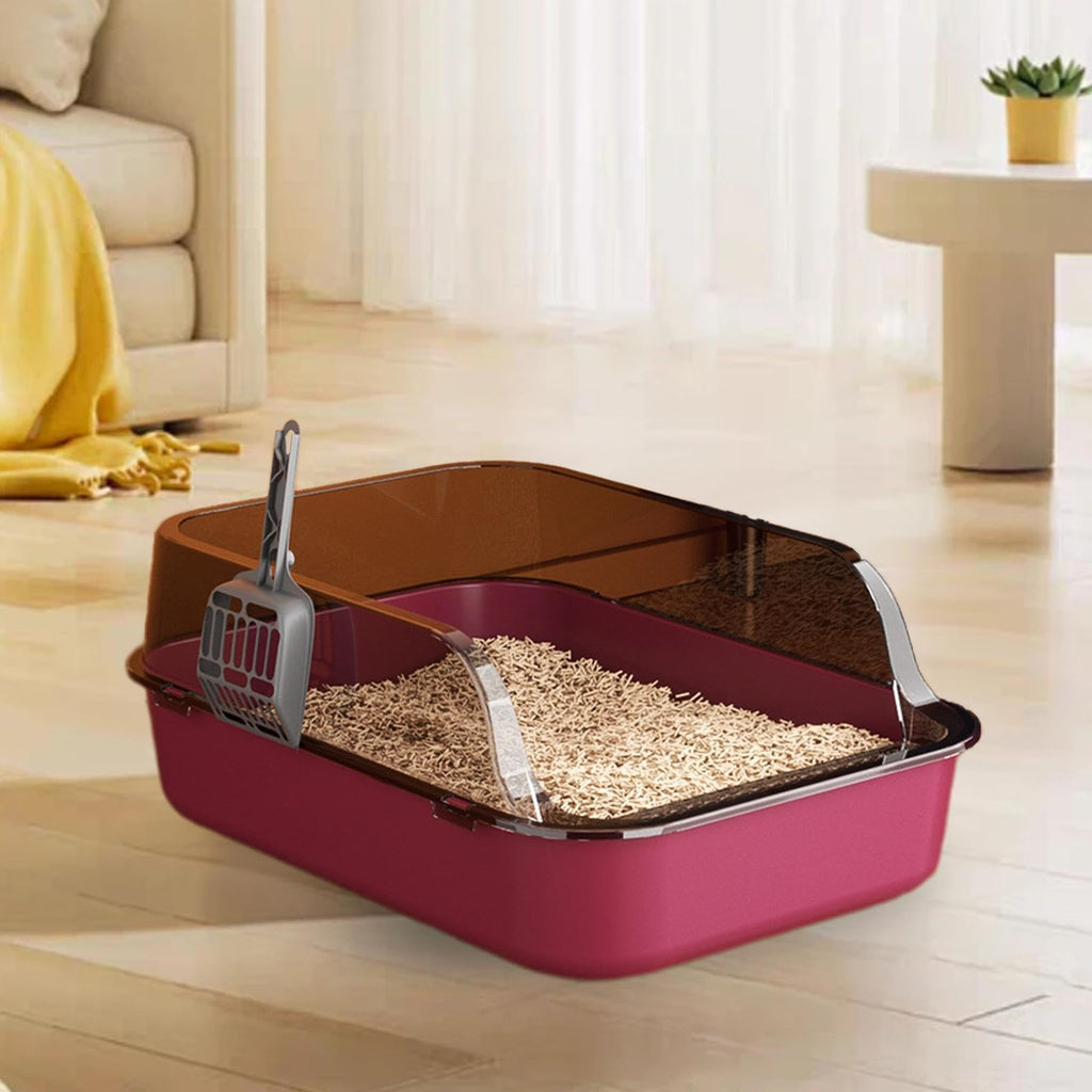 Pink Open Top Sifting Litter Box T51151