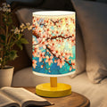 Cherry Blossom Table Lamp LED 3-Color Wood Base X35824