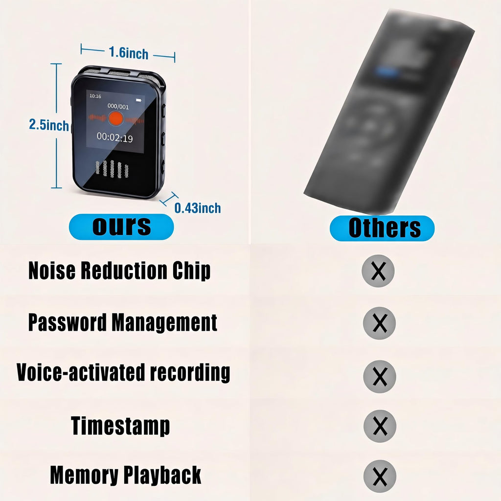 Voice-Activated Recorder with Playback B357195