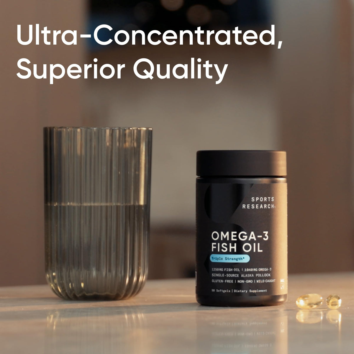 Omega-3 Fish Oil 1250mg 180 Count O84095