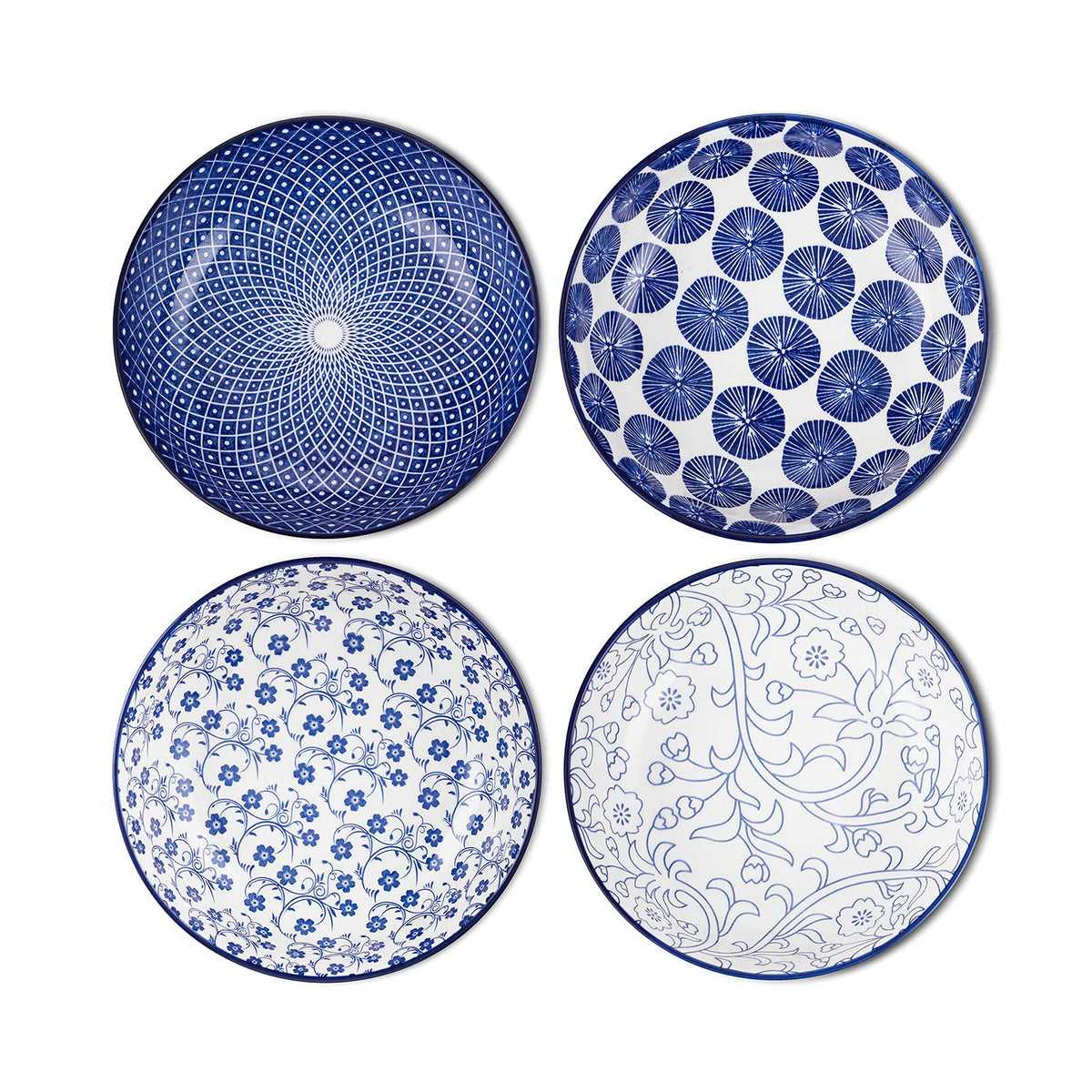 Porcelain 40oz Serving Bowls Set of 4 U11088