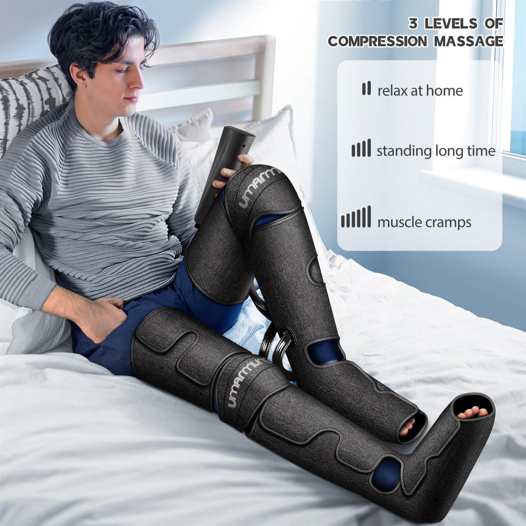 Air Compression Leg Massager with Heat L1995