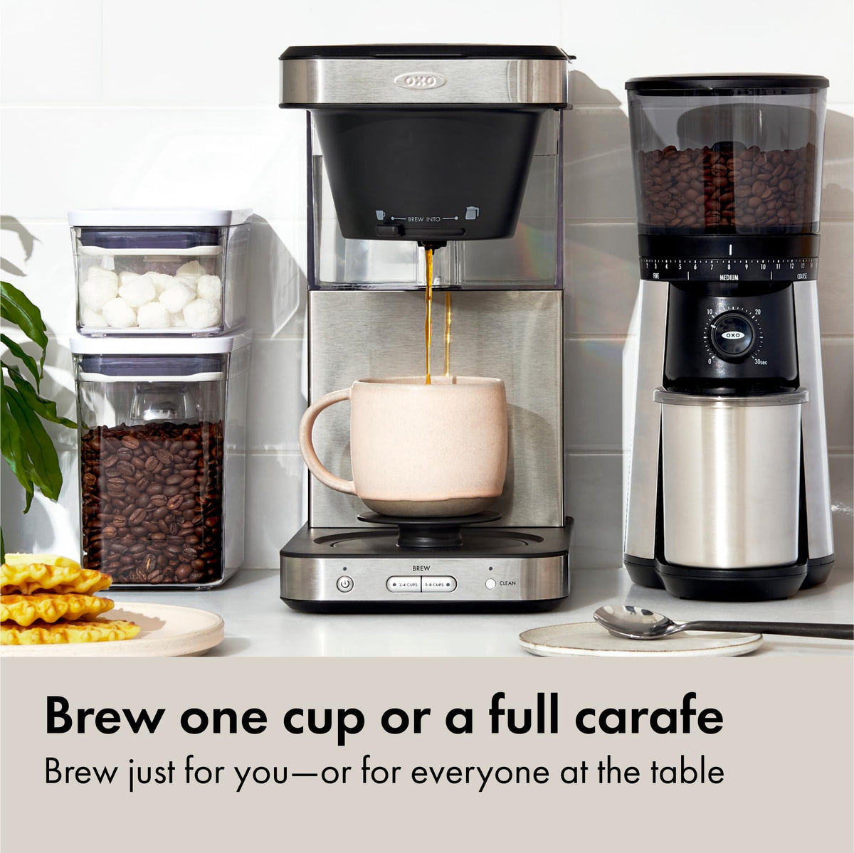 8-Cup Stainless Steel Thermal Carafe Coffee Maker B691582
