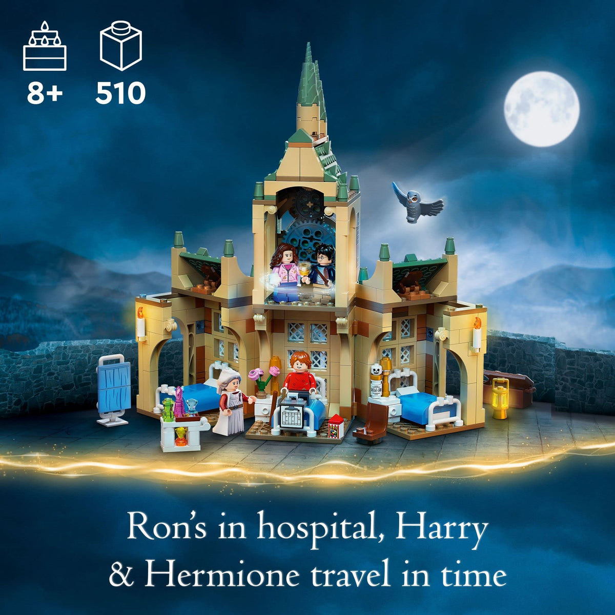 Building Toy Castle Kit with Clock Tower P9777