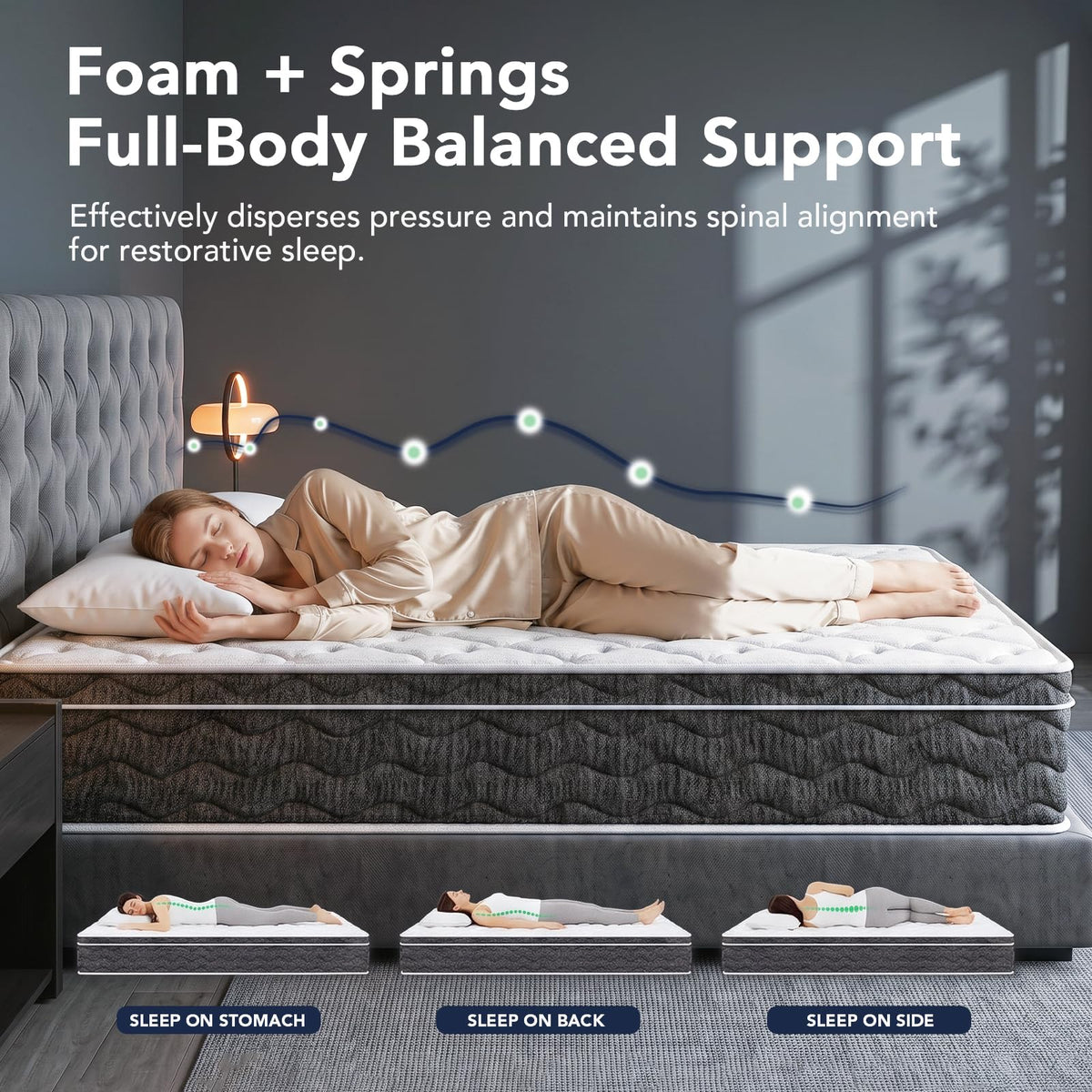 12 Inch Full Size Mattress H524