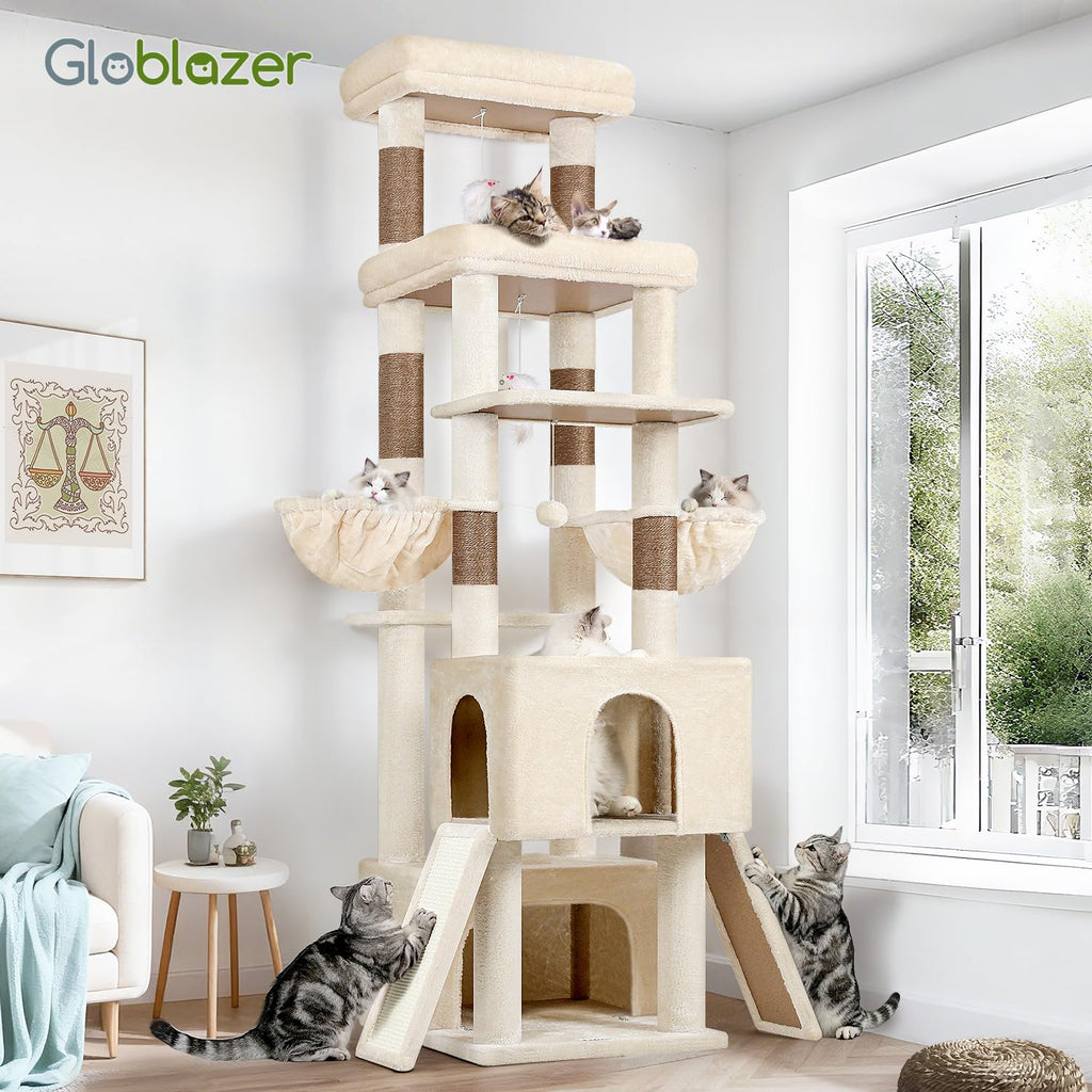 Beige Heavy Duty Cat Tree T463565