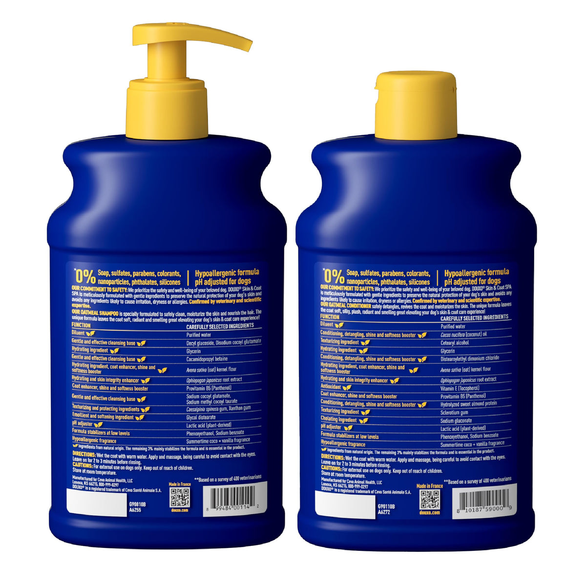 Oatmeal Shampoo and Conditioner Set 16 fl oz P312