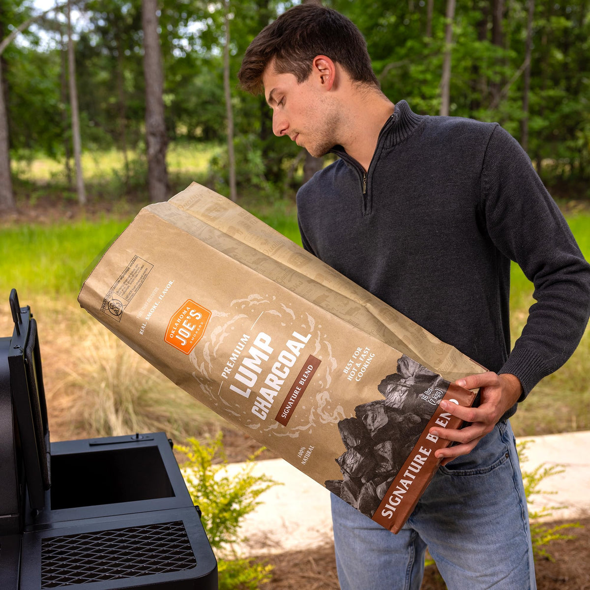 Hardwood Lump Charcoal 8.8 lb Bag H359080
