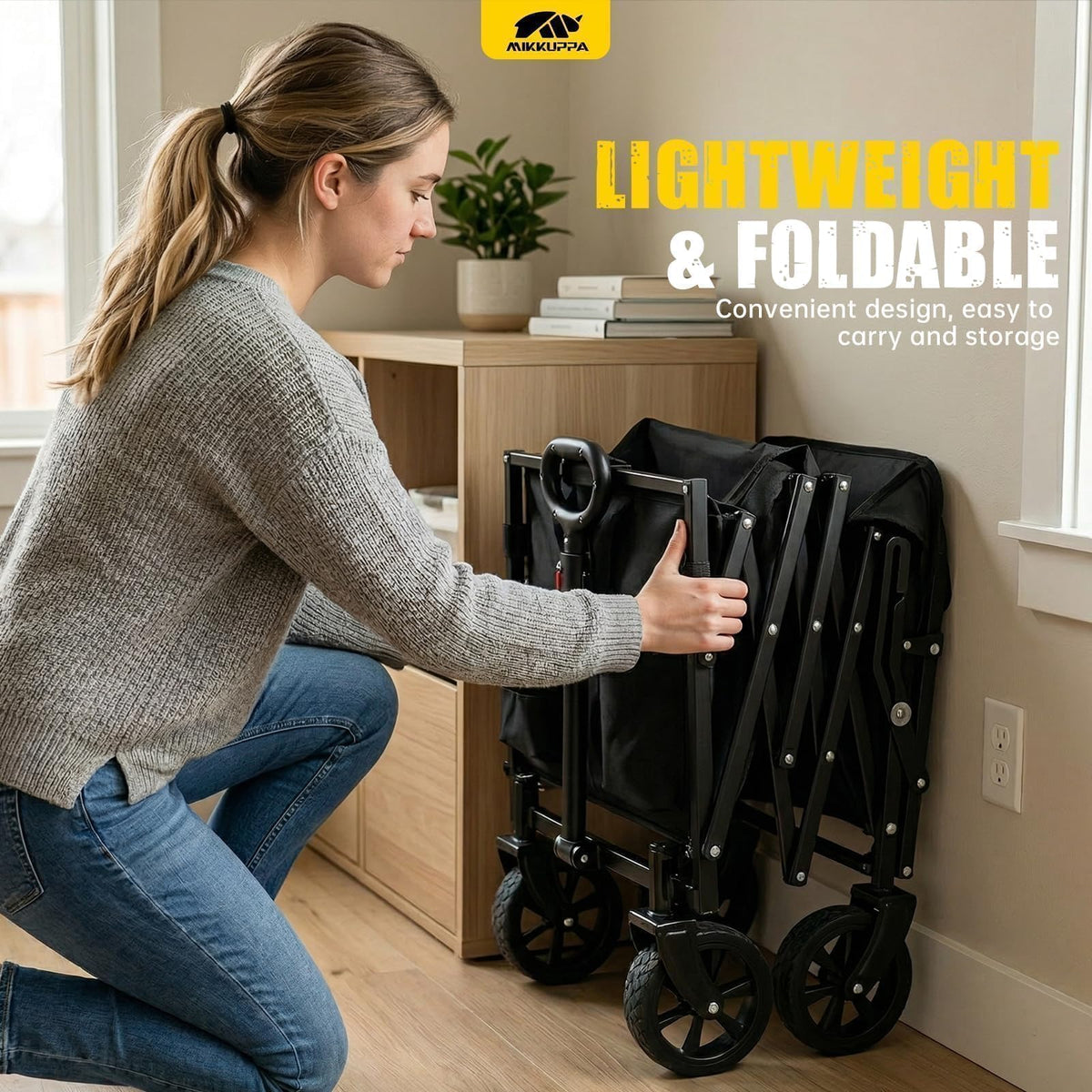 Collapsible Dog Wagon with Ramp J3677