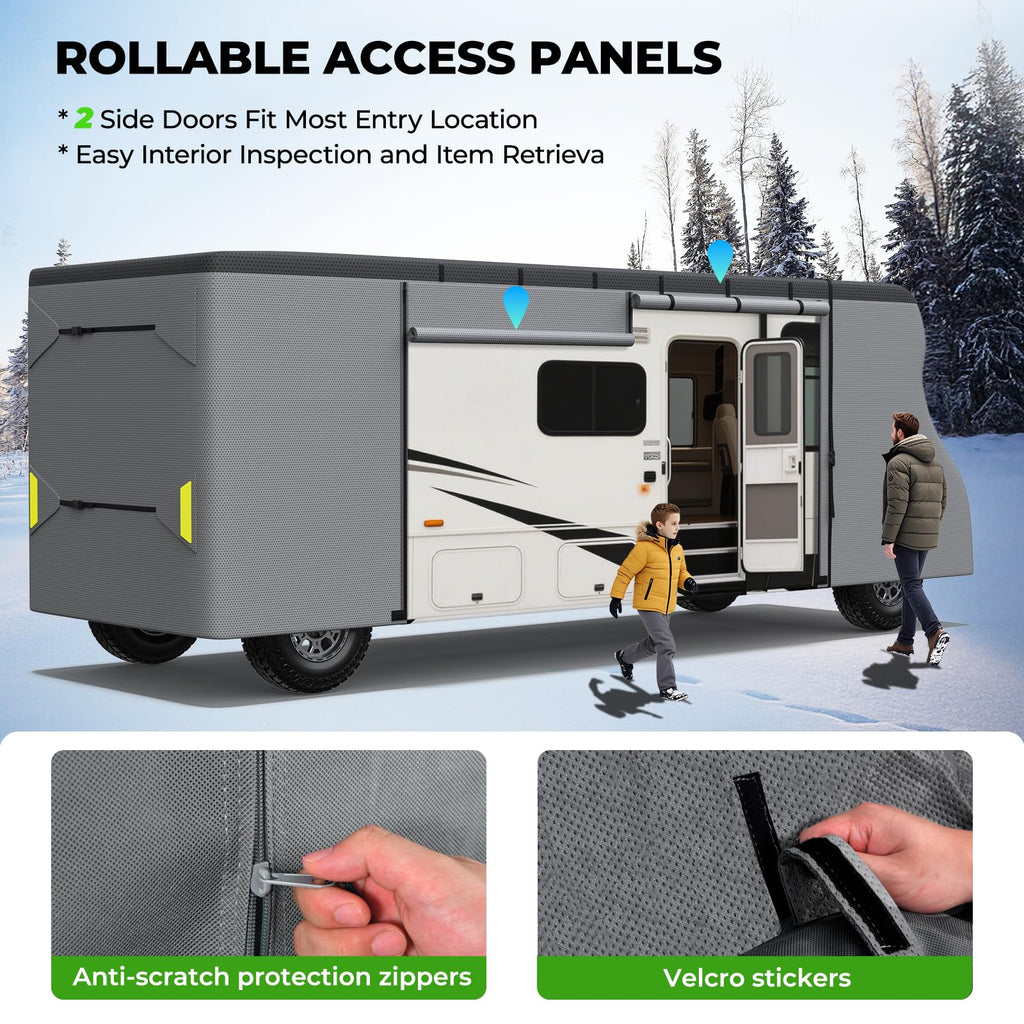 9 Layers RV Cover Set Fits 23-26FT H4682