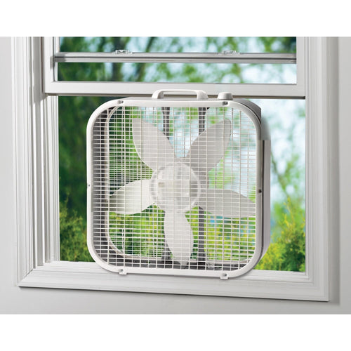20 Inch White Box Fan K582