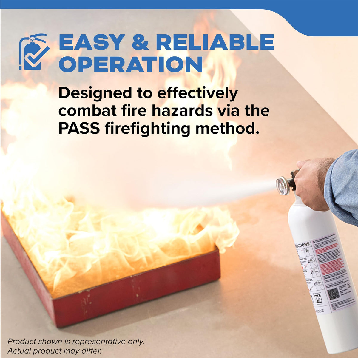 Fire Extinguisher 1-A:10-B:C 1 Pack F189