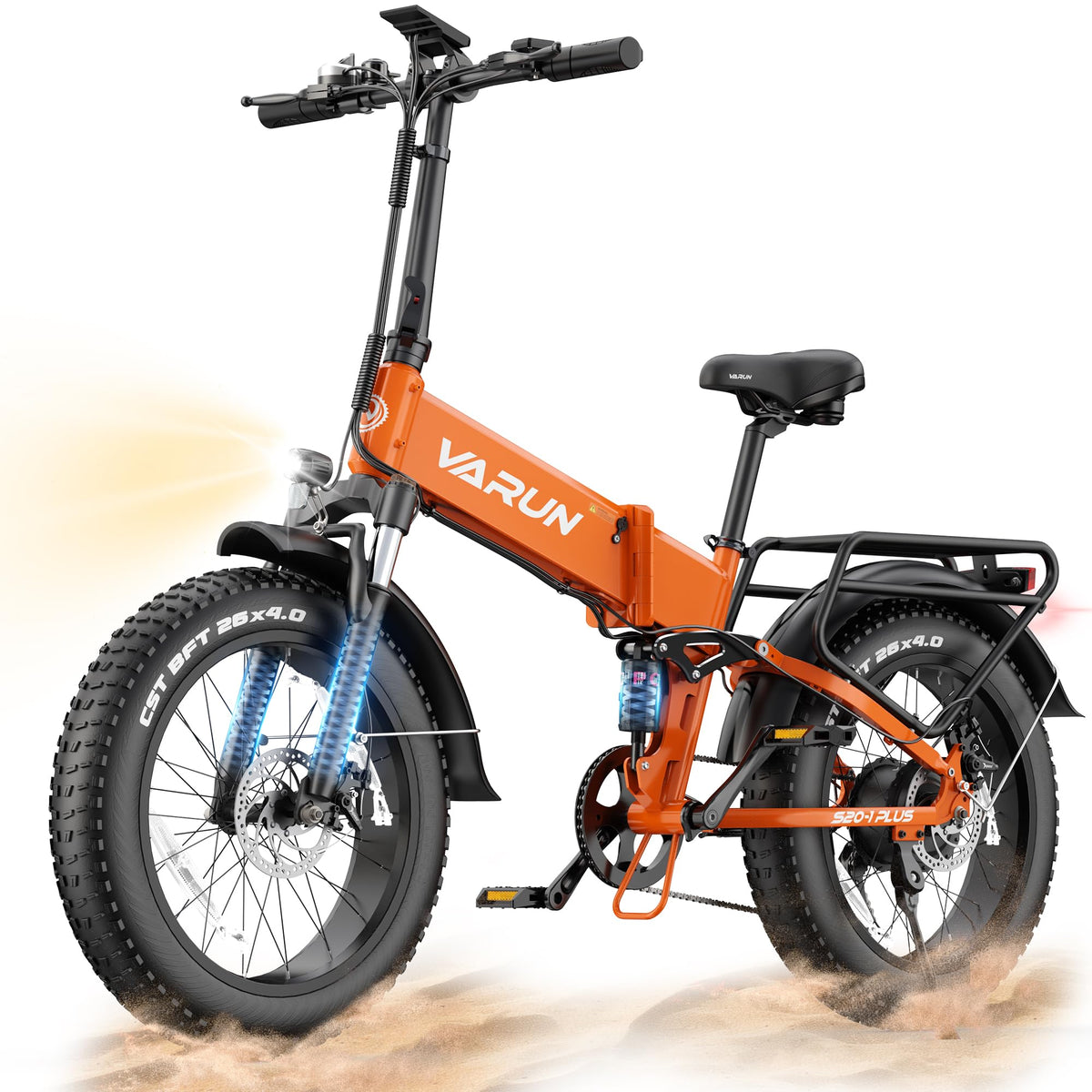 1000W Peak 25MPH Dual Suspension Aluminum Electric Bike O292