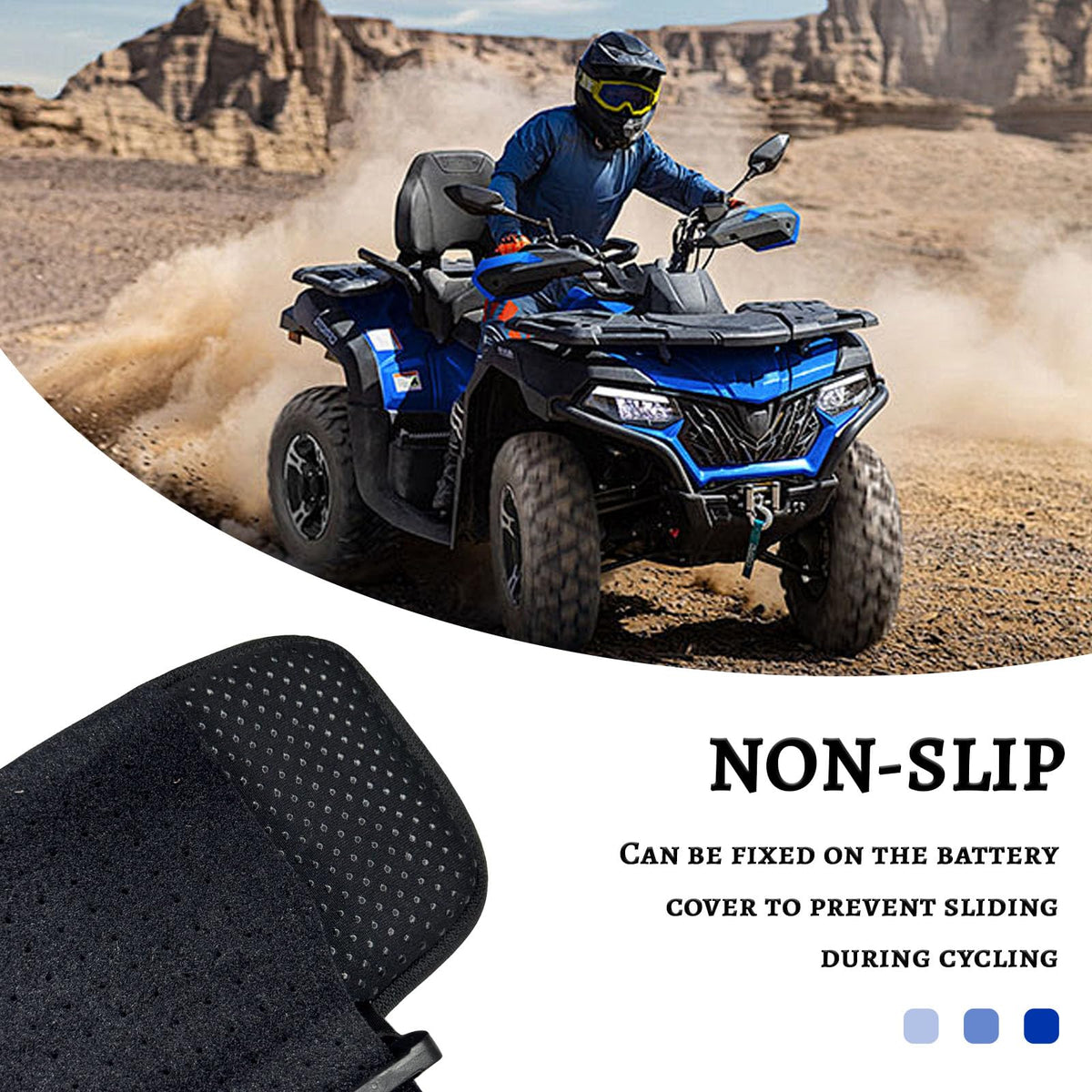 Waterproof Ebike Phone Storage Bag Battery Frame Pouch Blue V521460