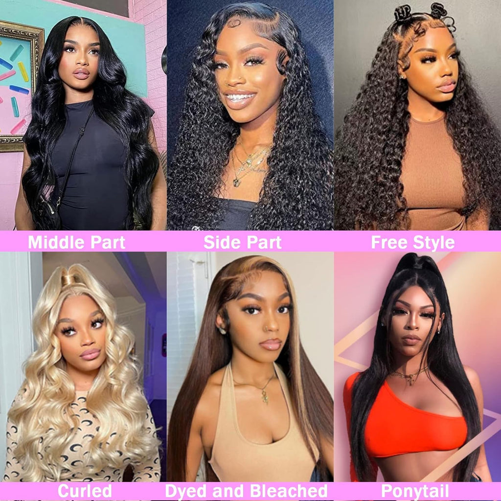 13x6 Lace Front Human Hair Wig 30 Inch H632454