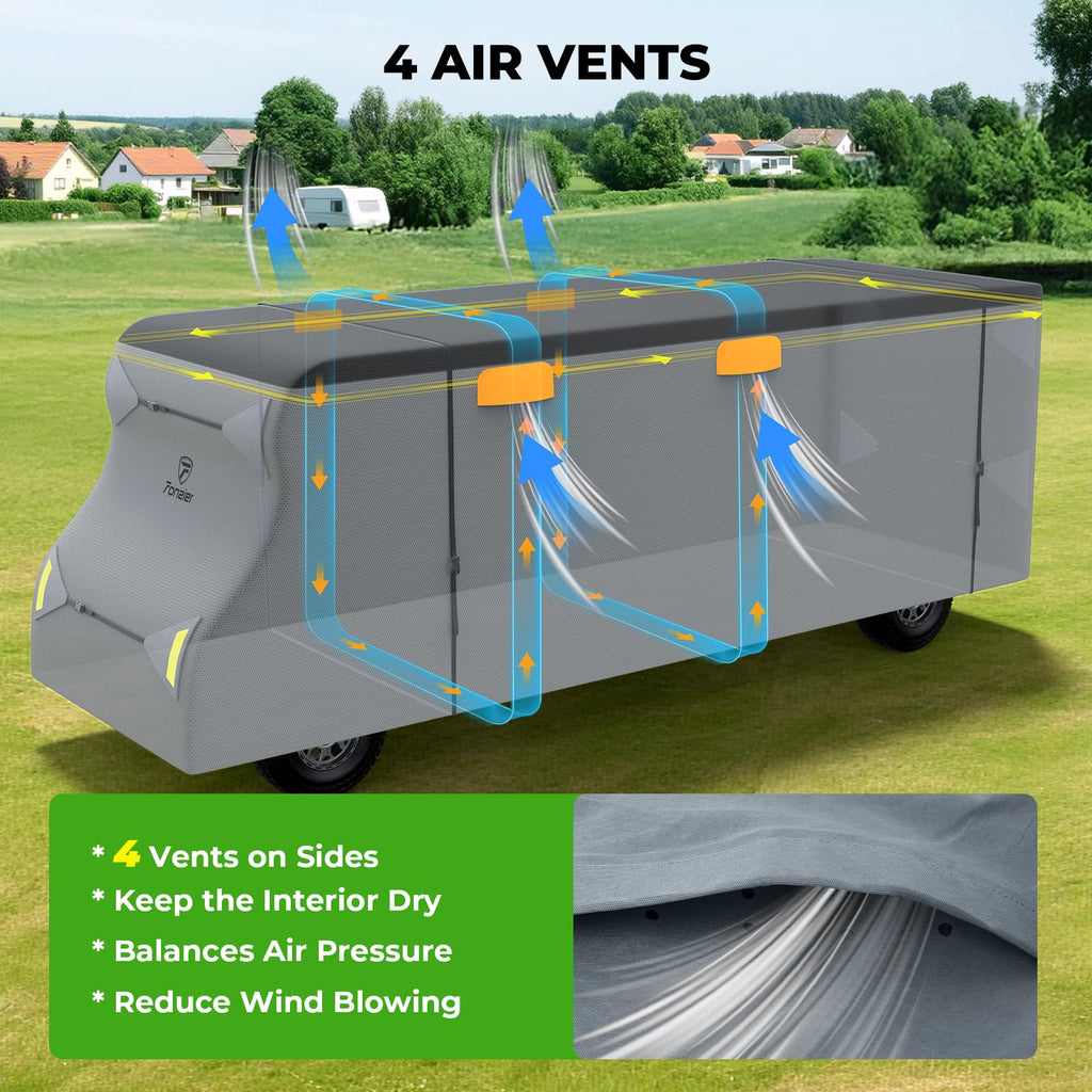 9 Layers RV Cover Set Fits 23-26FT H4682