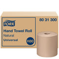 Natural Recycled Fiber Hand Towel Roll, 6 Rolls I19027