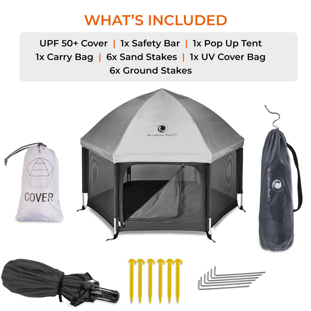 Portable Baby Playpen with Canopy A59933