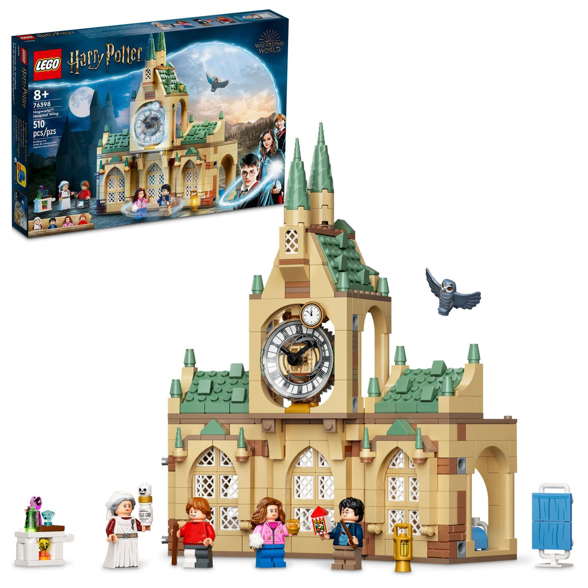 Building Toy Castle Kit with Clock Tower P9777