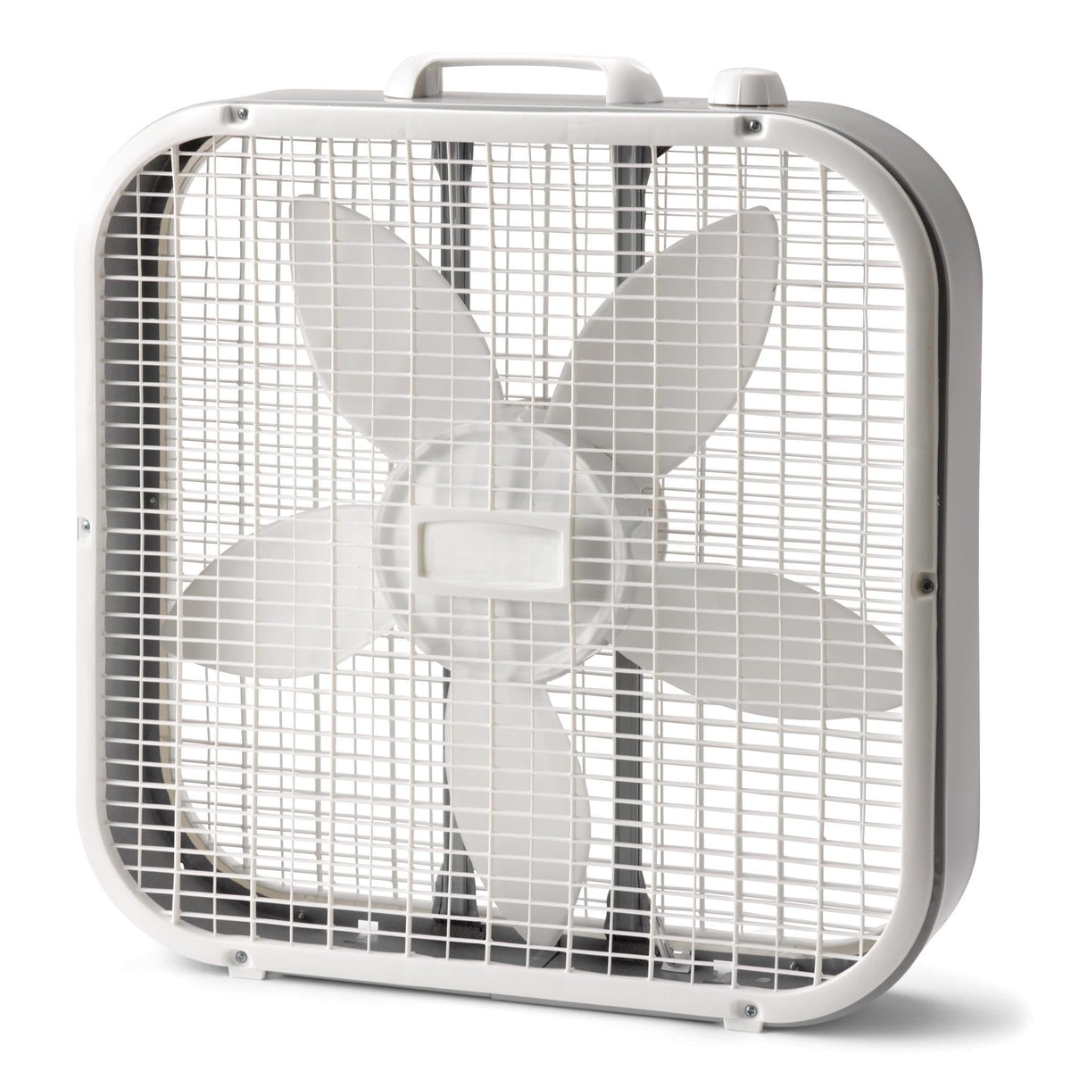 20 Inch White Box Fan K582