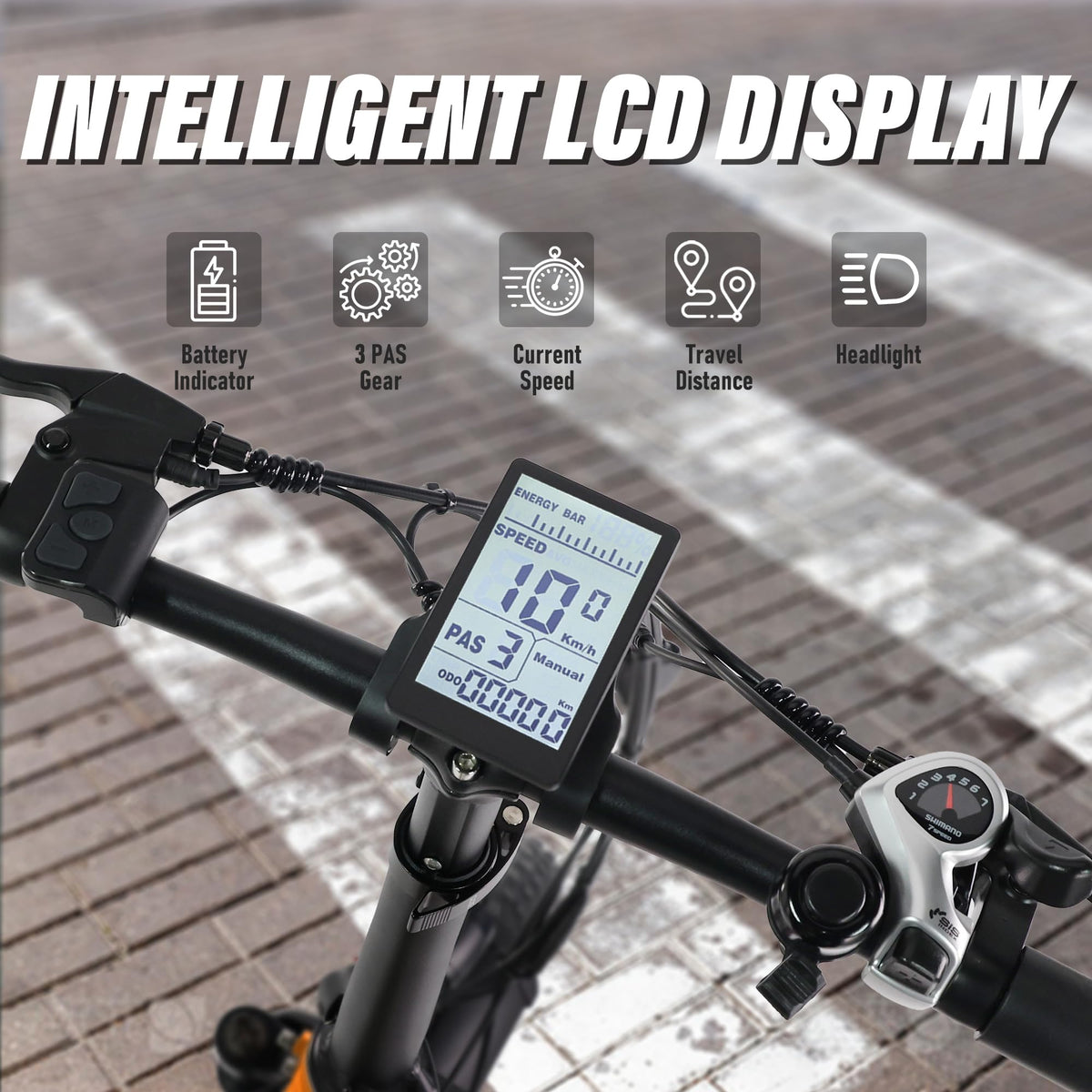 1000W Peak 25MPH Dual Suspension Aluminum Electric Bike O292