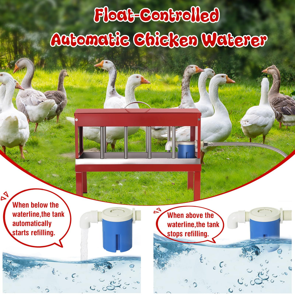Stainless Steel Automatic Chicken Waterer M3523