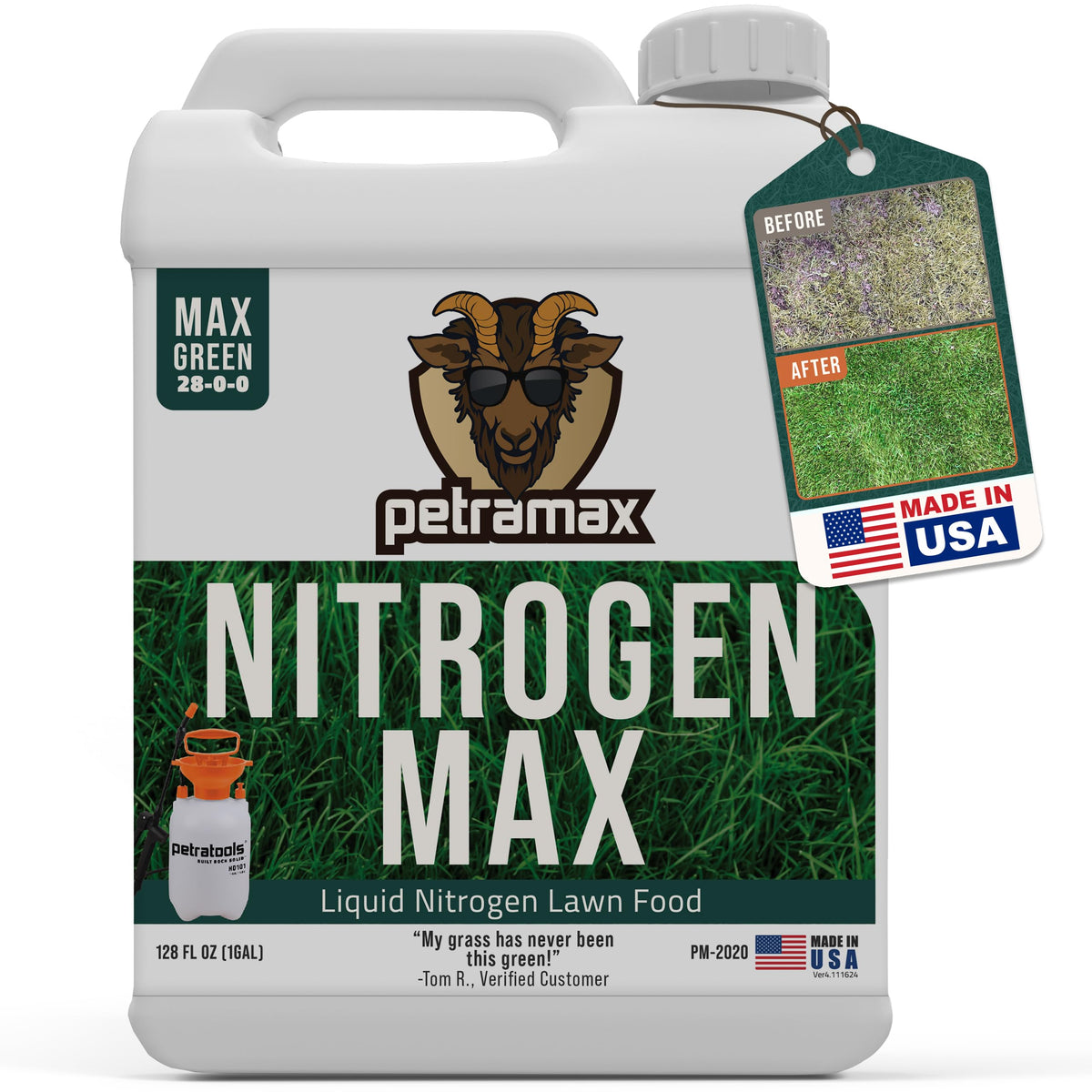 1 Gallon 28-0-0 Liquid Nitrogen Fertilizer K8512