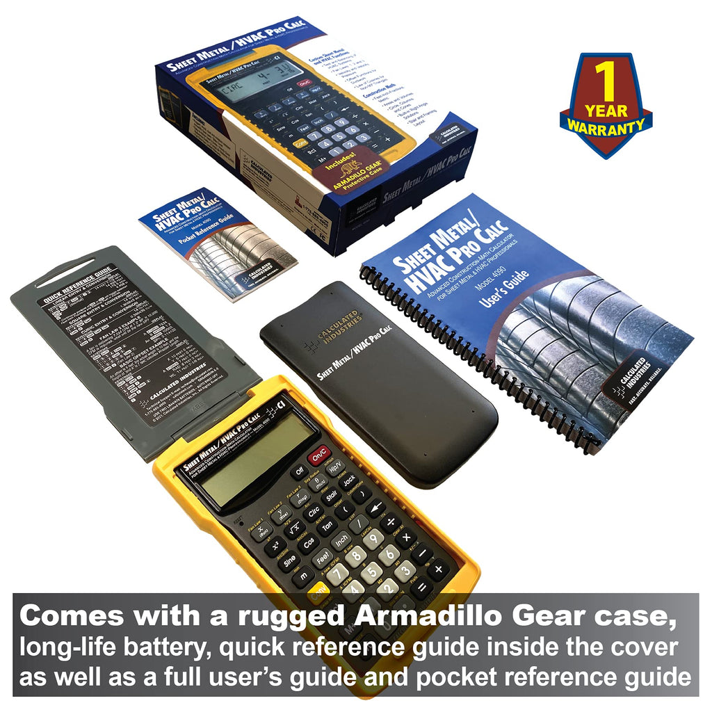Sheet Metal HVAC Calculator B17523